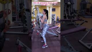 amyra dastur gym workout hot #amyradastur #Shorts #amyradasturhot