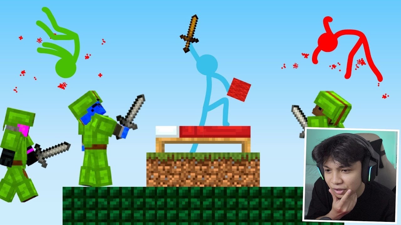 ANIMATION vs MINECRAFT EPISODE BEDWARS! KETIKA PARA ANIMATION MELAWAN PRO PLAYER MINECRAFT BEDWARS!