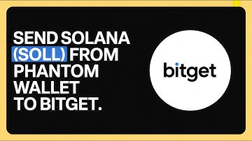 How to Send Solana (SOL) from Phantom Wallet to Bitget [Step-by-Step 2025] 💸🚀