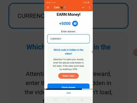 Earn Money. Cats