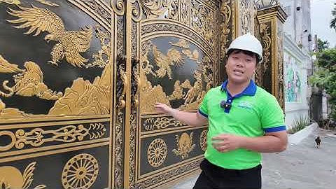 Cổng nhôm đúc có bền không Thực tế sử dụng | Tập đoàn nhôm đúc GFC ALUMI