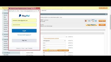 How to get PayPal Api username, password and signature information in Magento ?