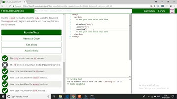 freecodecamp- Data Visualization with D3 Add Document Elements with D3-solutions