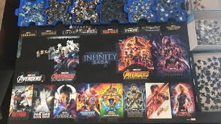2000 piece puzzle animation - Marvel's 'The Infinity Saga'