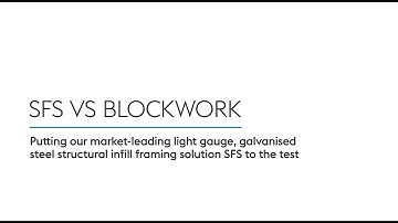 voestalpine Metsec plc SFS vs Blockwork