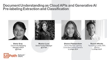 Document Understanding as Cloud APIs and Generative AI Pre-labeling Extraction and Classification