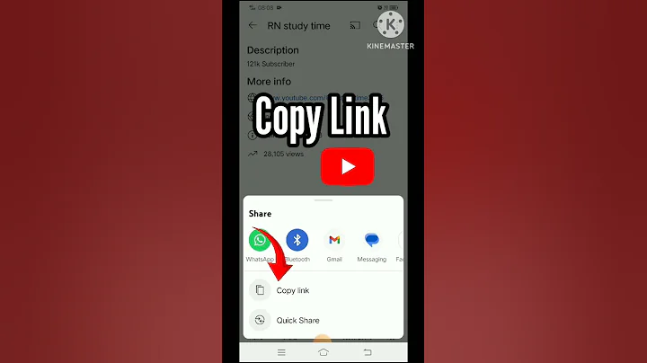 Youtube channel ka Link copy kaise kare || how to copy youtube channel link #shorts #youtube #viral