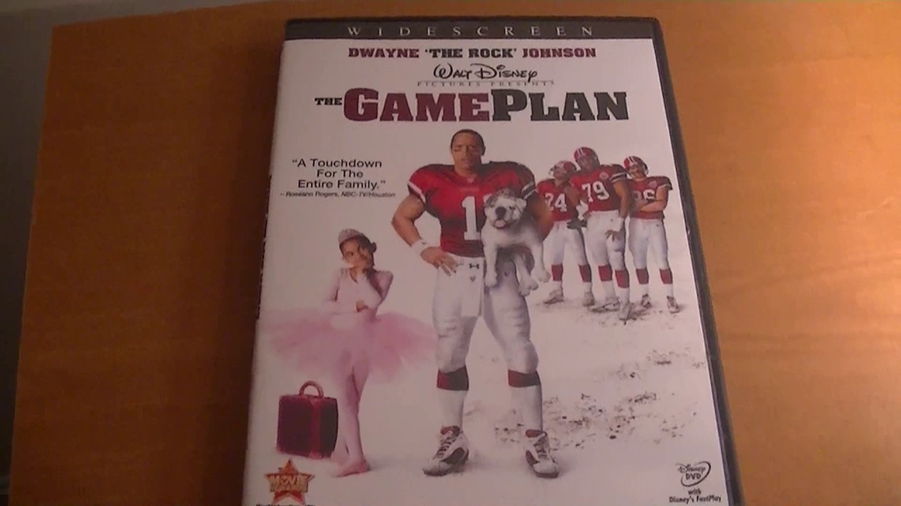 The Game Plan - DVD Unboxing! - YouTube