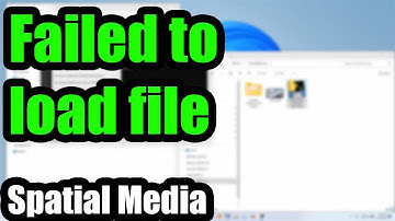 Failed to load file (Spatial media metadata injector, 360° videos, MKV Toolnix)