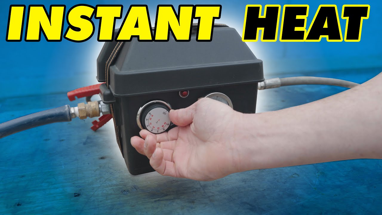 Get Instant Hot Water For Your Pressure Washer (April Fools) 