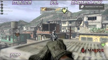 PS3 MW2 P2P Round 2 Malice v Chozen Few