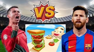 SANDWECH RUNNER GAME RONALDO VS MESSI