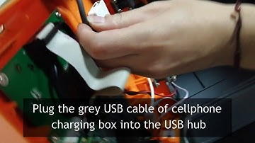 How to install cellphone charging box to Tap Coin WiFi