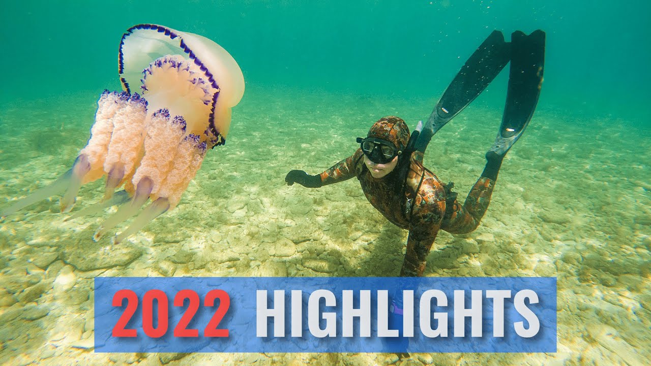 FREEDIVING - Meine persönlichen HIGHLIGHTS 2022 | gefilmt mit GoPro HERO 11/10/9/4