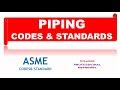 PIPING  CODES & STANDARDS # ASME - OIL& GAS PROFESSIONAL