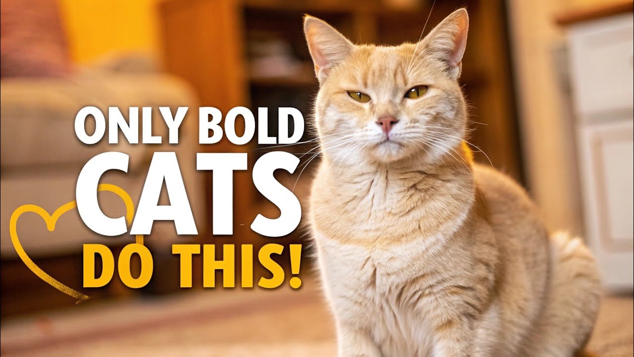 Only Bold, Confident Cats Do THIS When They Truly Trust Someone!