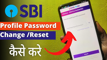 How to change profile password in yono sbi | How to Reset SBI Profile password Online