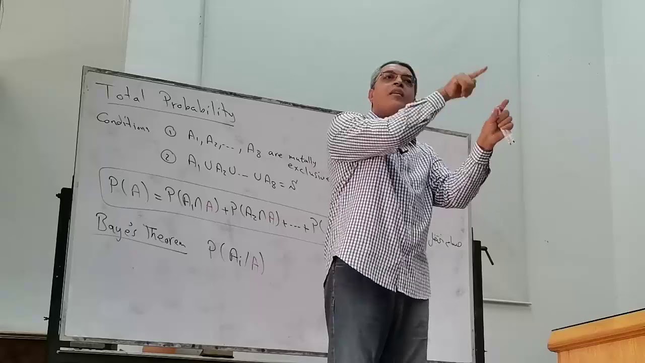 احتمالات وإحصاء | محاضرة 4 : Bayes theorem | د. أيمن جمعة | ثانية قوى وآلات كهربية