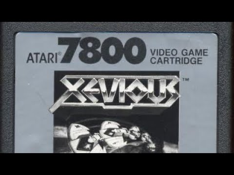 Xevious Atari 7800 | Atari 2600+ Atari 7800+ - YouTube