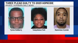3 sentenced in 2023 death of Vicksburg woman; victim’s sister among those pleading guilty