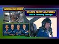 Spacex crew6 nasa training footage  spacewalk simulations iss familiarization jet flying