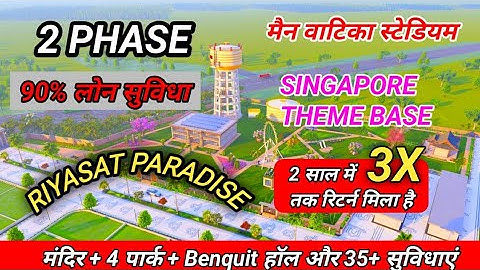 PLOT IN JAIPUR | PLOT IN WATIKA | JDA APPROVED PLOT IN JAIPUR | RIYASAT PARADISE  | #villa #plot