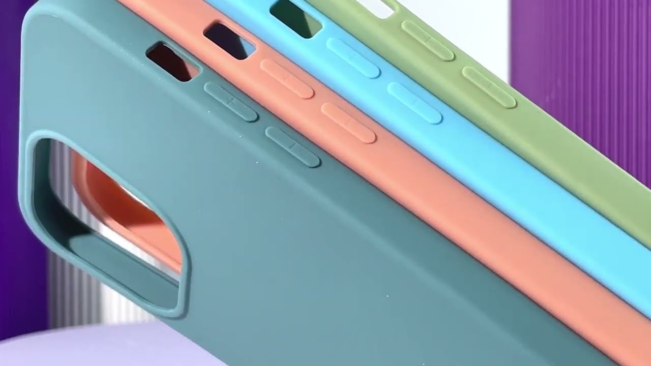 Силиконовый чехол Candy для Apple iPhone 6/6s plus (5.5") Голубой