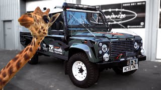 First Ever Camo Wrap that ACTUALLY Needs to be Camouflage for Safari