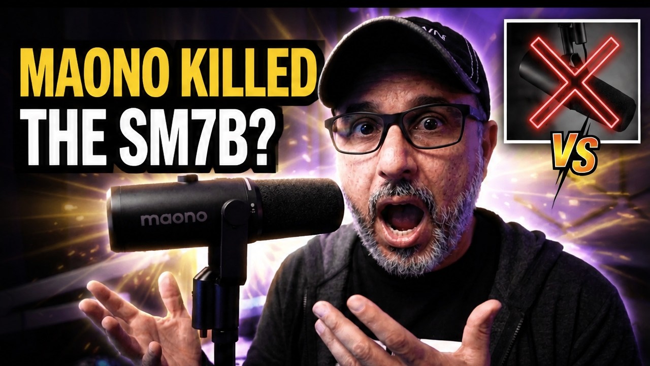 Maono PD500W vs Shure SM7B! Did Maono Just Kill It?