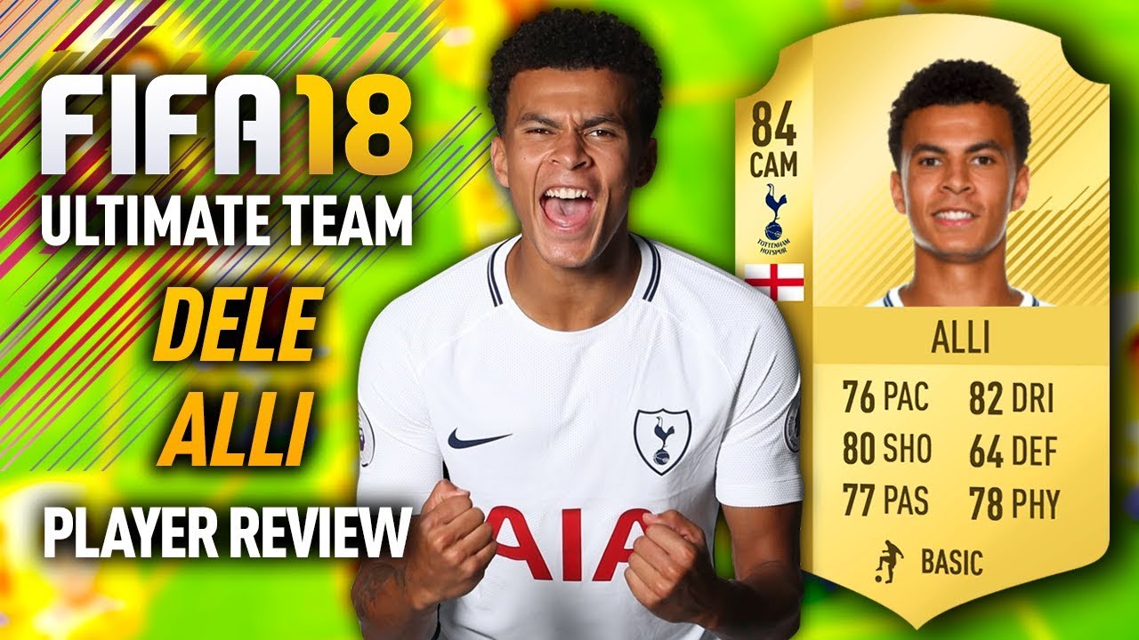 FIFA 18 DELE ALLI (84) PLAYER REVIEW! FIFA 18 ULTIMATE TEAM!