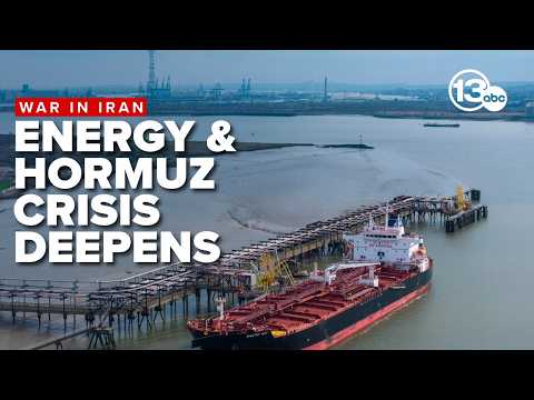 Video Trump demands countries send warships to Strait of Hormuz as trade continues to slow