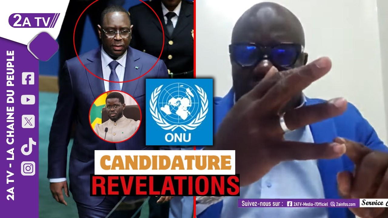 Candidature de Macky Sall à l'ONU: Ahmed AIDARA fait des révélations...