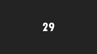 MY 29TH BIRTHDAY INTRO