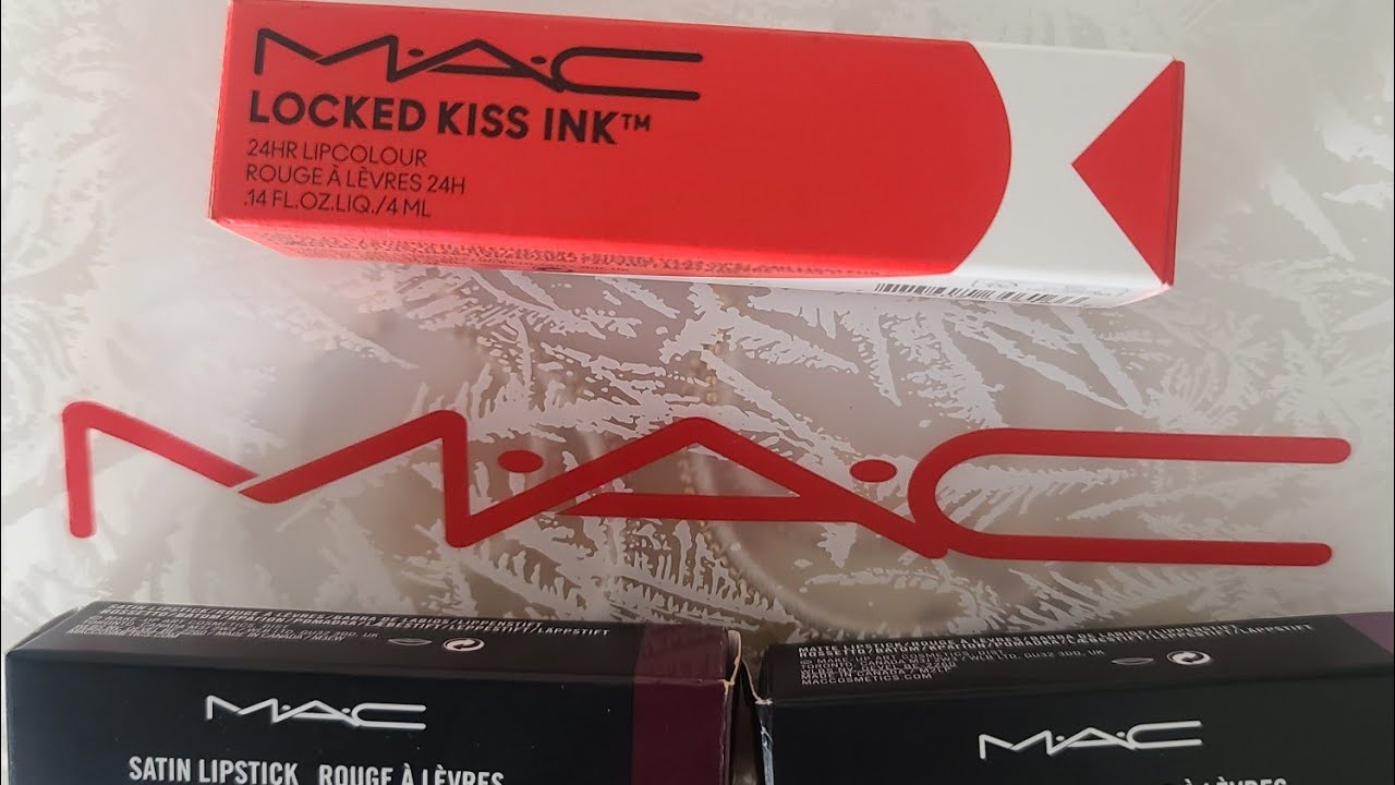 ASMR Mis Nuevos Labiales M.A.C, Eyeshadow(Bellapierre) And Delineador (Tattoo Studio)