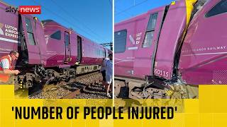 Passengers injured in train collision near Bedford