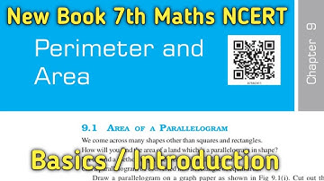 Chapter 9 - Perimeter and Area - Introduction || Class 7th Maths NCERT || New Book 2023