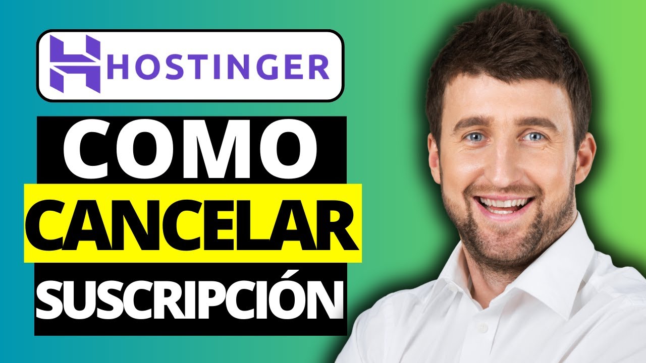 Cómo Cancelar La Suscripción en Hostinger - Desactivar La Renovación Automática - YouTube