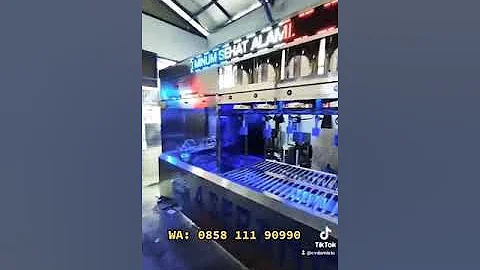 Usaha Depot Air Minum 6 Pengisian Model Terbaru Full Stainless #depotairminum