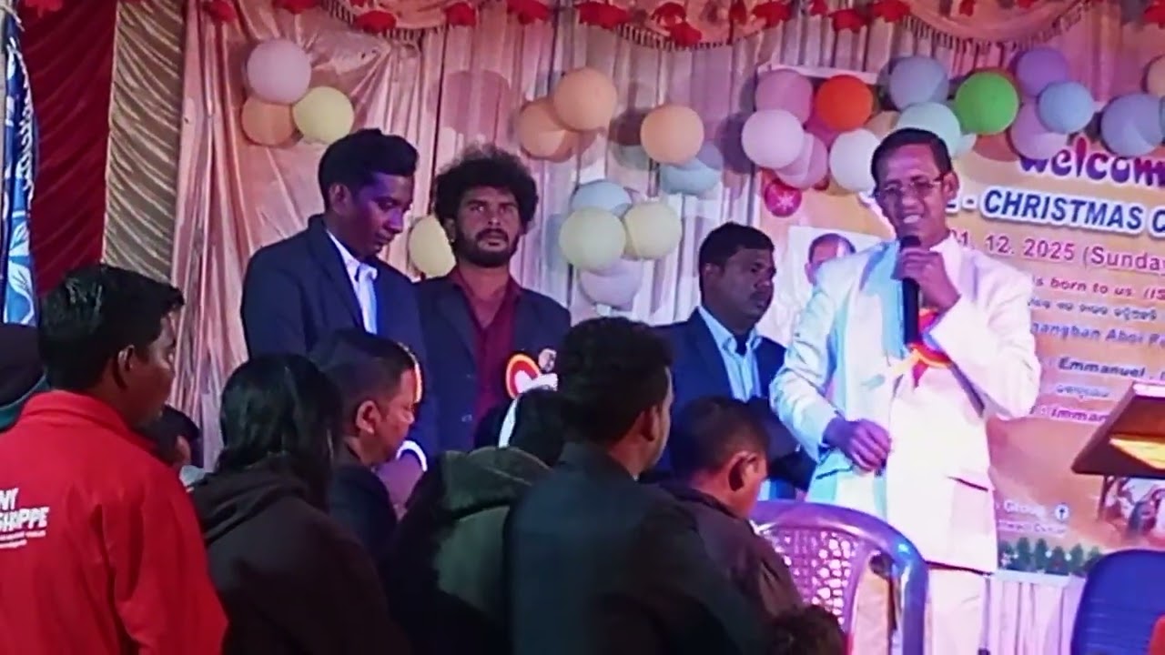 PRE CHRISTMAS 3Ks KINBUNSING AREA PASTER ARJUN GOMANGO 2025