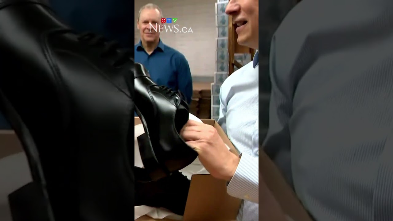 Finance minister buys new shoes ahead of federal budget