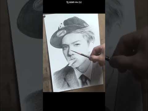 인물소묘 엑소 세훈(SEHUN)