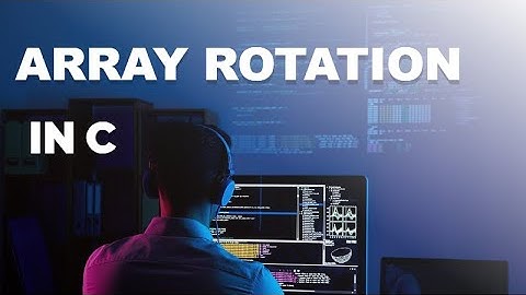 Array Rotation In C