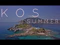 Kos Summer Greece Aerial Drone 4K Video