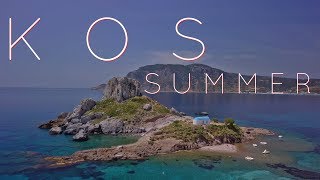 Kos Summer Greece Aerial Drone 4K Video