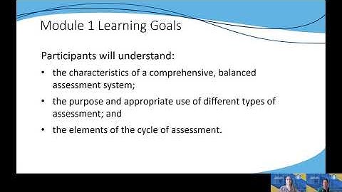 KDE - Comprehensive, Balanced Assessment Systems