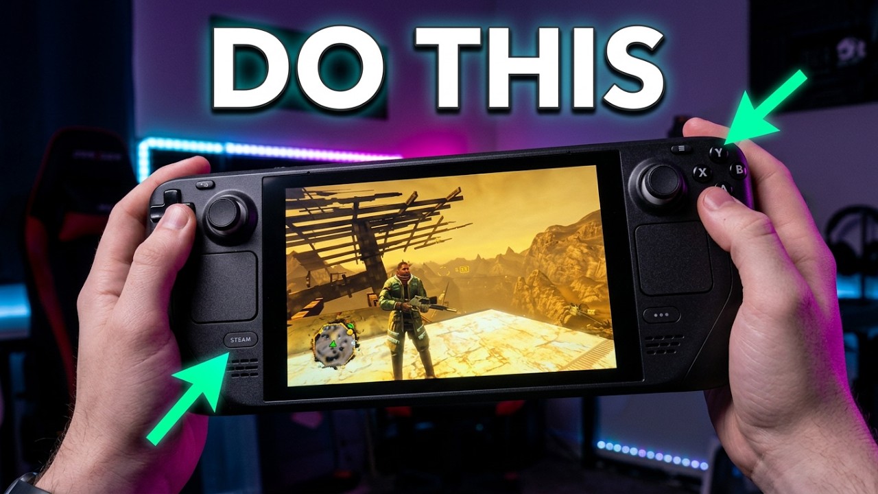 How To Take a Screenshot on Steam Deck (NO BS GUIDE) - YouTube