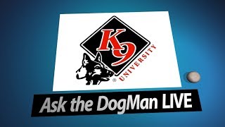 The “Ask The DogMan LIVE” Show, where YOU ASK,  We Answer!