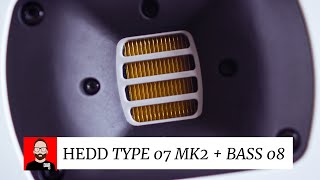 STUDIO SOUND at home with HEDD's TYPE 07 MK2 actives + BASS 08 subwoofer