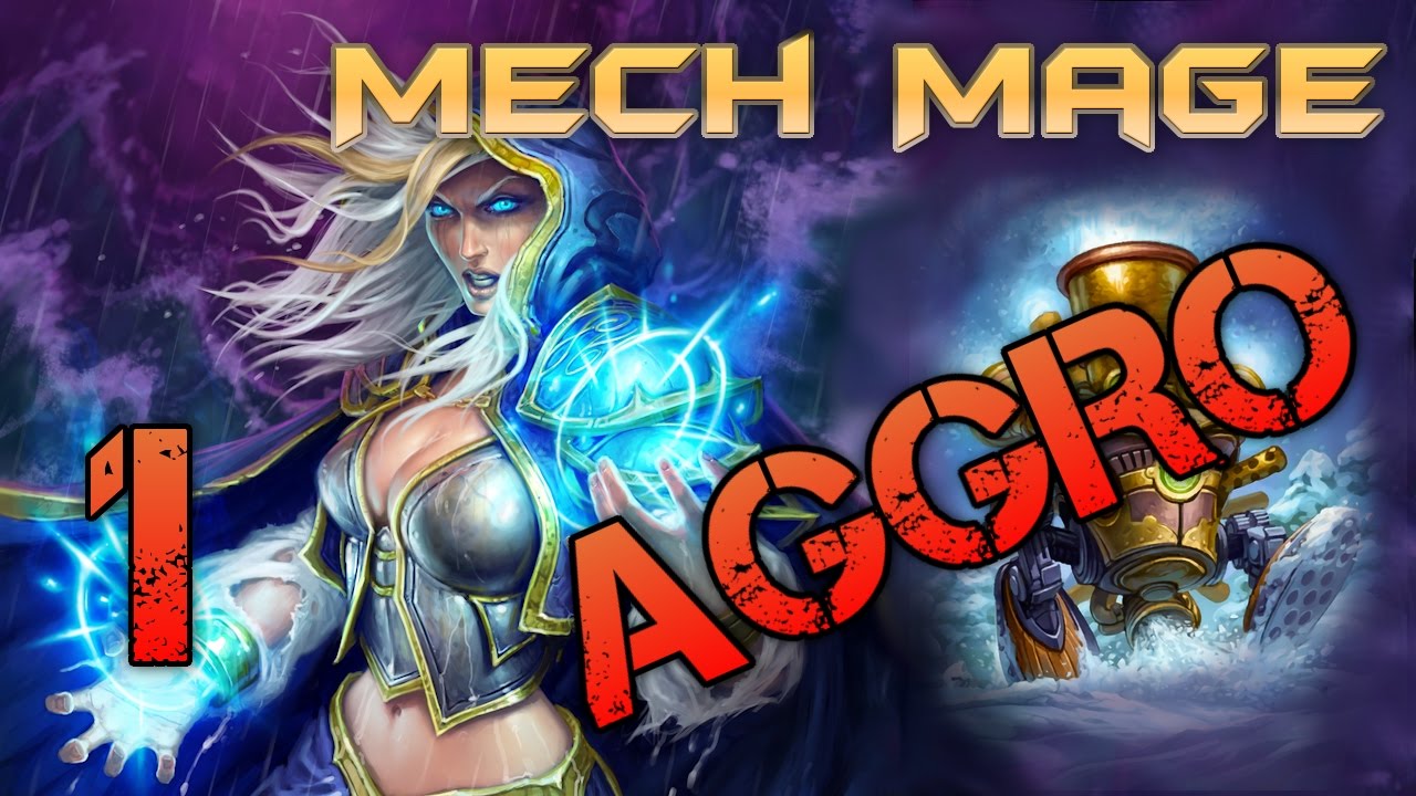 Aggro Mech Mage Broken Old Deck Hearthstone YouTube