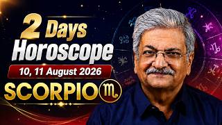 Scorpio Weekly Horoscope 10 11 August 2026 Syed M Ajmal Rahim